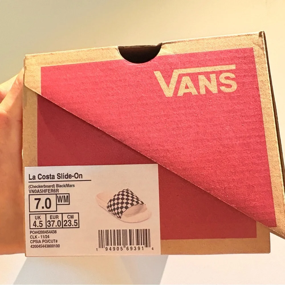 VANS LA COSTA SLIDES BNWT - Picture 6 of 7